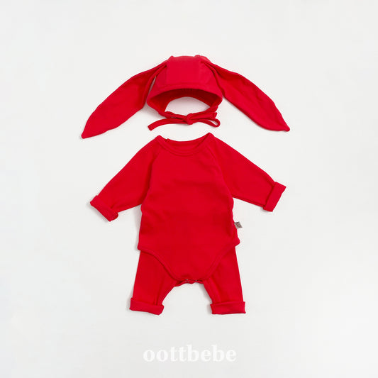 레인보우 슈트+보냇 세트