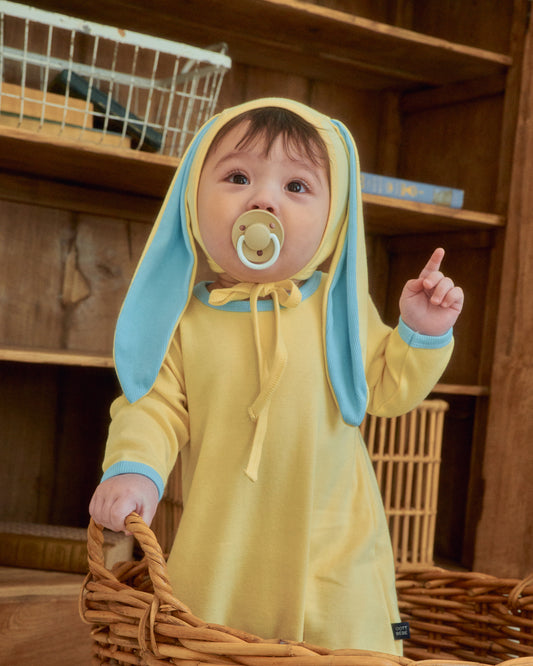 하트 전신슈트+토끼 보넷set